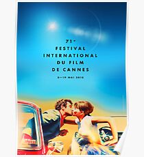 Cannes Film Festival (2018), 71th — "Pierrot le Fou", Jean-Paul Belmondo, Anna Karina — Jean-Luc Godard Poster