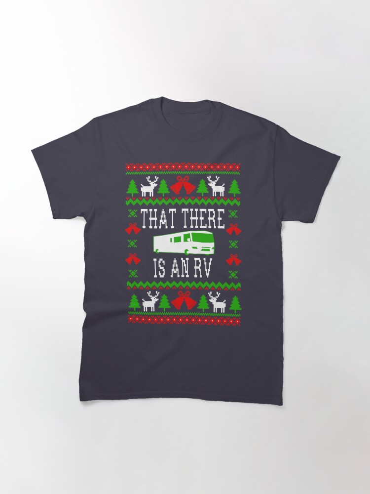 Disover Christmas Vacation Quote Ugly Christmas Sweater Style Classic T-Shirt