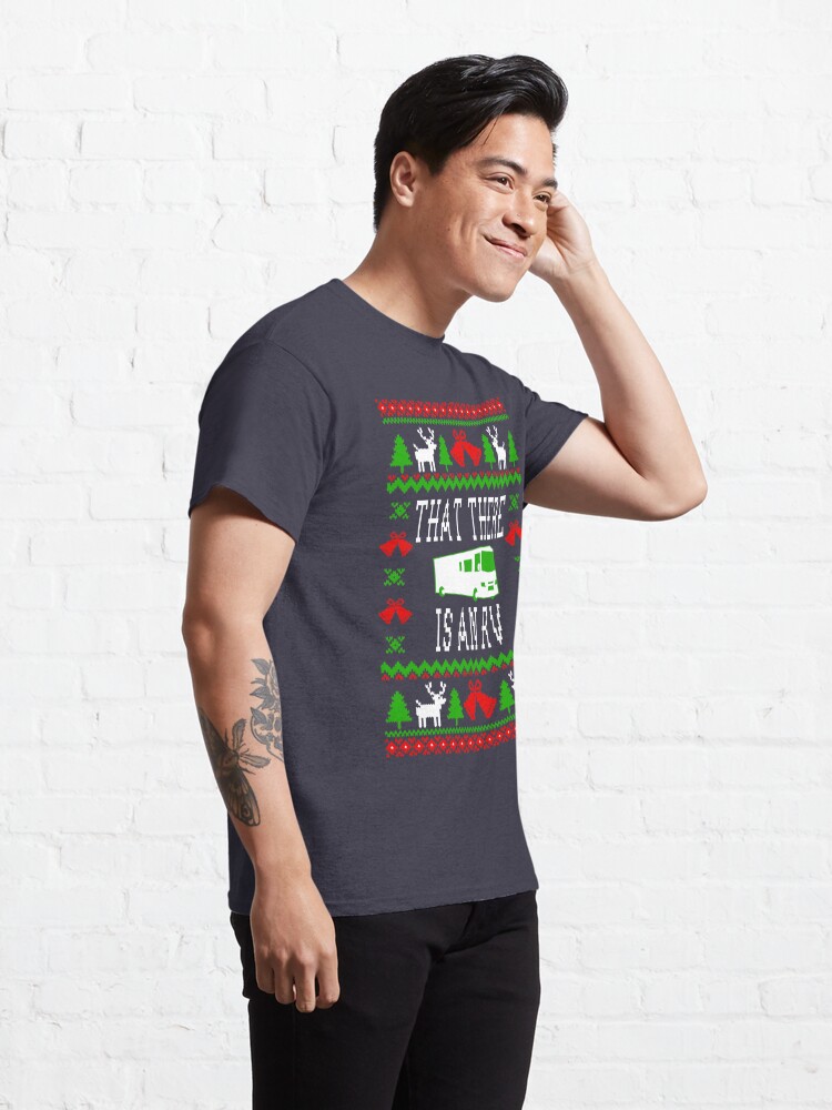 Discover Christmas Vacation Quote Ugly Christmas Sweater Style Classic T-Shirt