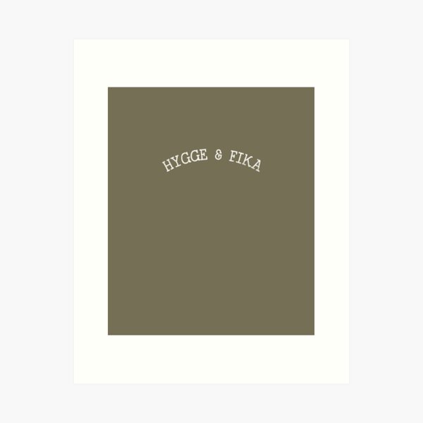 Item preview, Hygge & fika designed and sold by mivpiv.