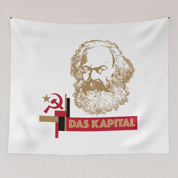 Item preview, Karl Marx Art designed and sold by Elenia Design.