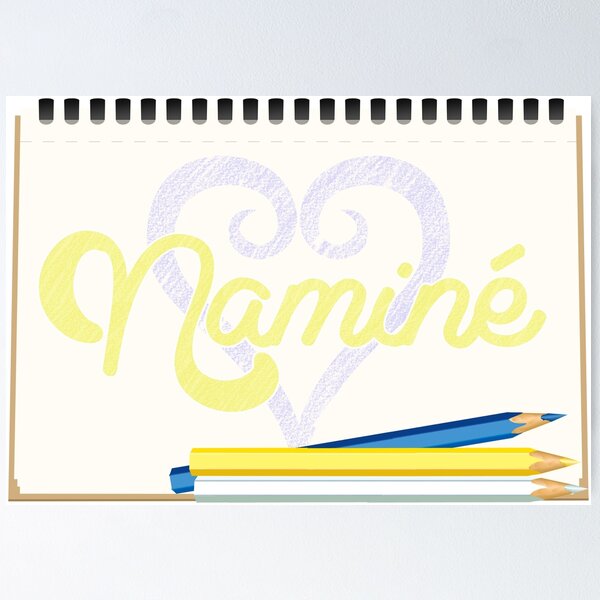 Vista previa del artículo con la obra «NAMINE Título v.1», diseñado y vendido por DoctorBadguy.