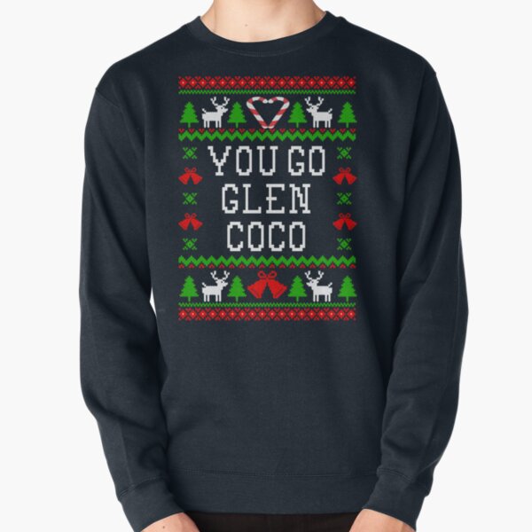 Item preview, Sie gehen Glenn Coco - mittlere Mädchen-Zitat - hässliche Weihnachtsstrickjacke-Art designed and sold by Christmas-Tees.