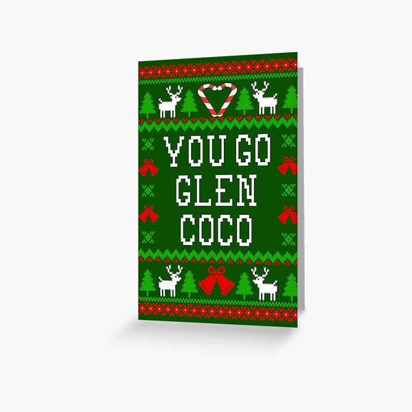you go glen coco mean girls personalised greeting card congratulations 