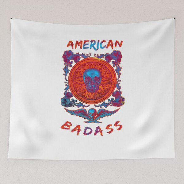 Item preview, American Badass Skulls designed and sold by Linda880.