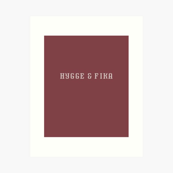 Item preview, Hygge & Fika designed and sold by mivpiv.
