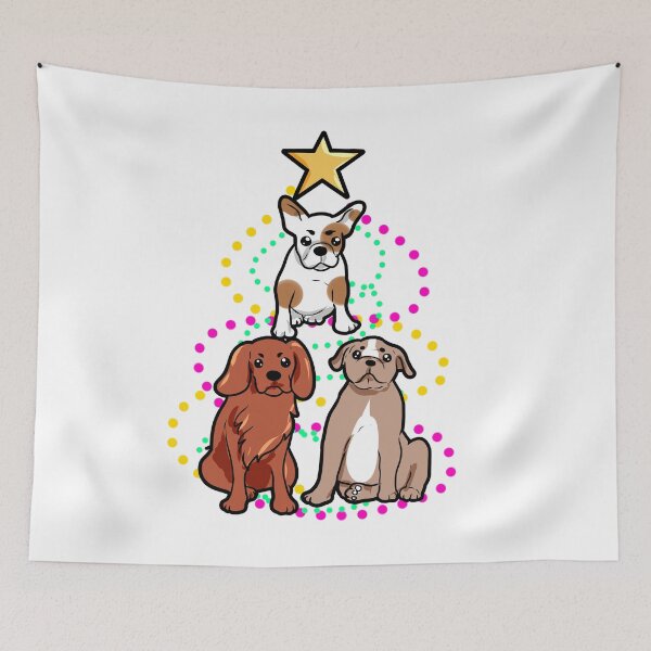 Item preview, dog pyramid Christmas designed and sold by Moonpie90.