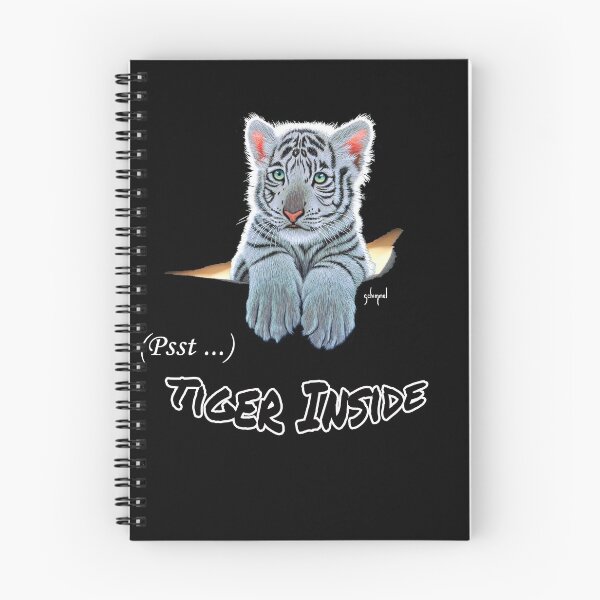 Item preview, Psst . . . TIGER INSIDE, white tiger cub designed and sold by Schim Schimmel.