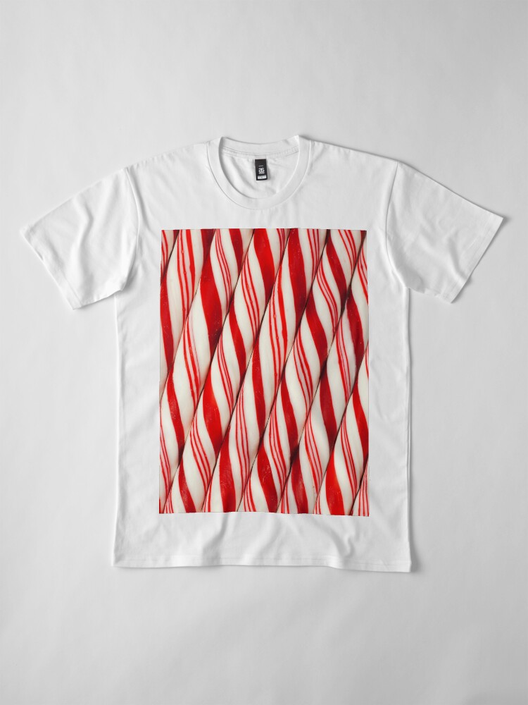 champagne and candy canes shirt