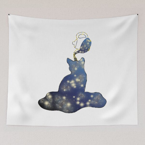 Item preview, Cat universe teapot Milky Way star designed and sold by Moonpie90.