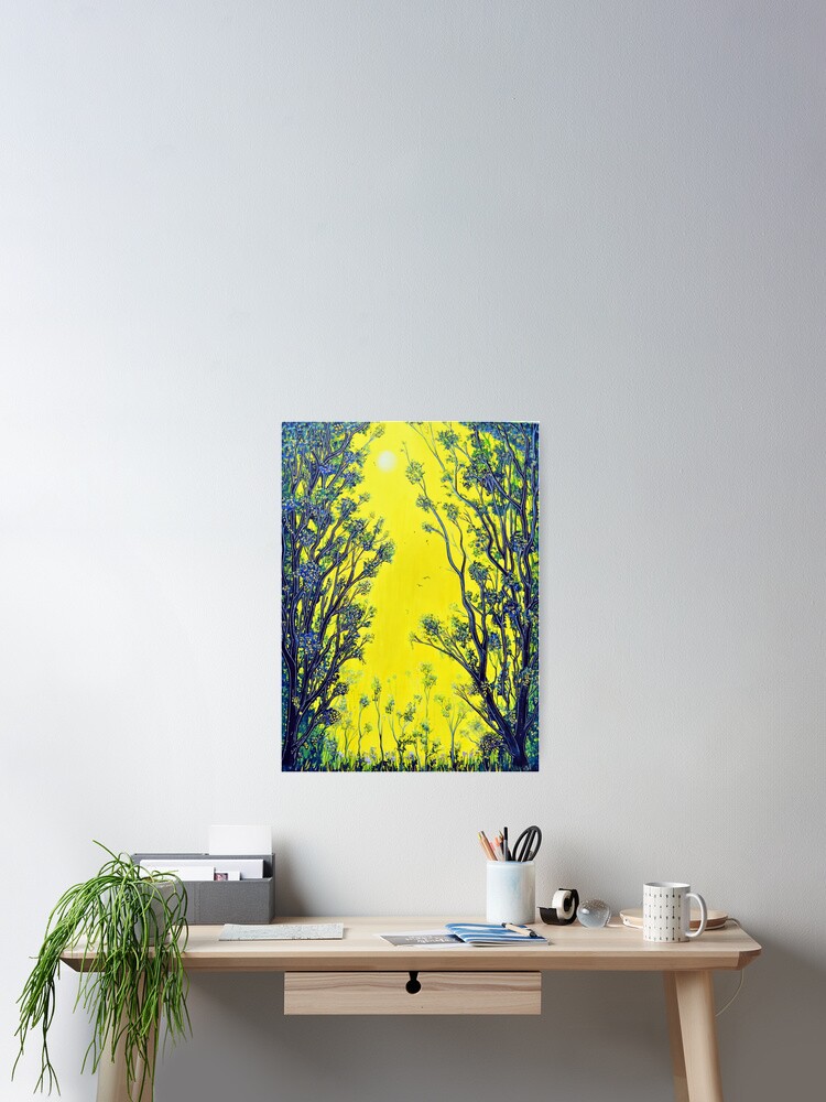 Thumbnail 2 of 3, Poster, Endless Forest designed and sold by LindArt1.