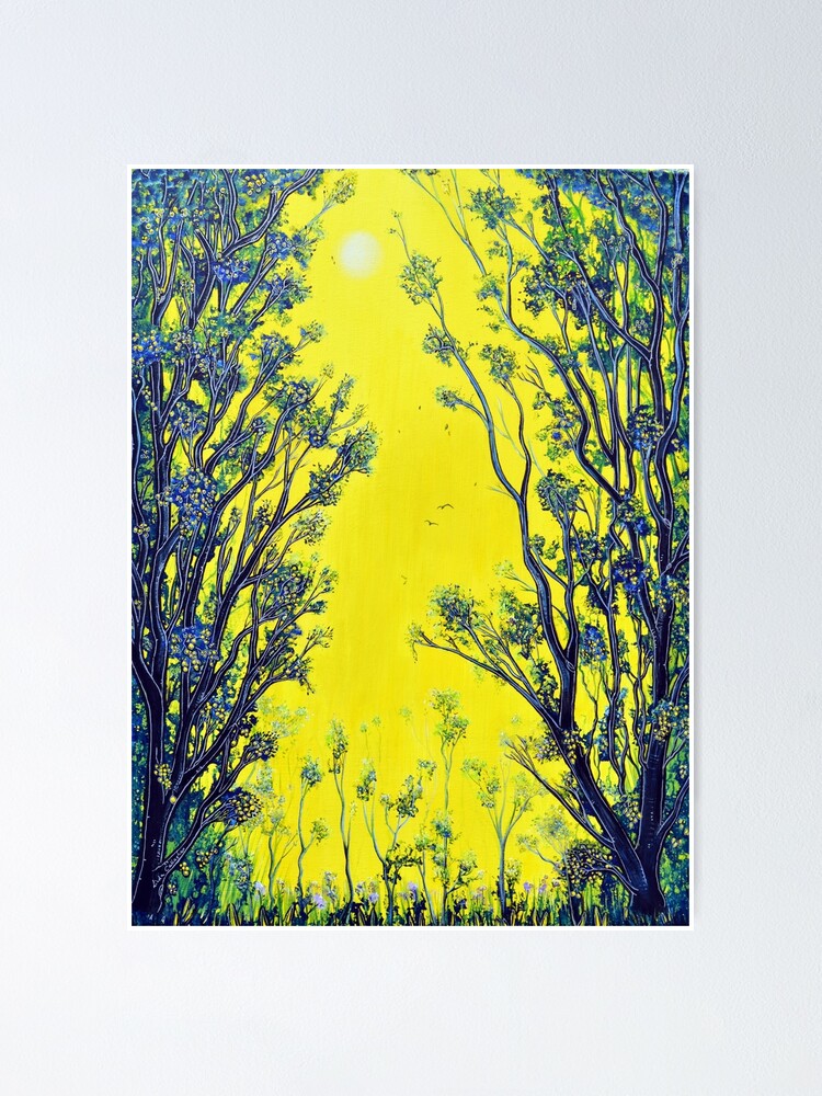 Thumbnail 1 of 3, Poster, Endless Forest designed and sold by LindArt1.