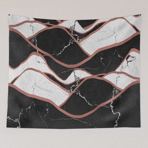 Aperçu de l'œuvre Marbling Waves créée et vendue par cadinera.