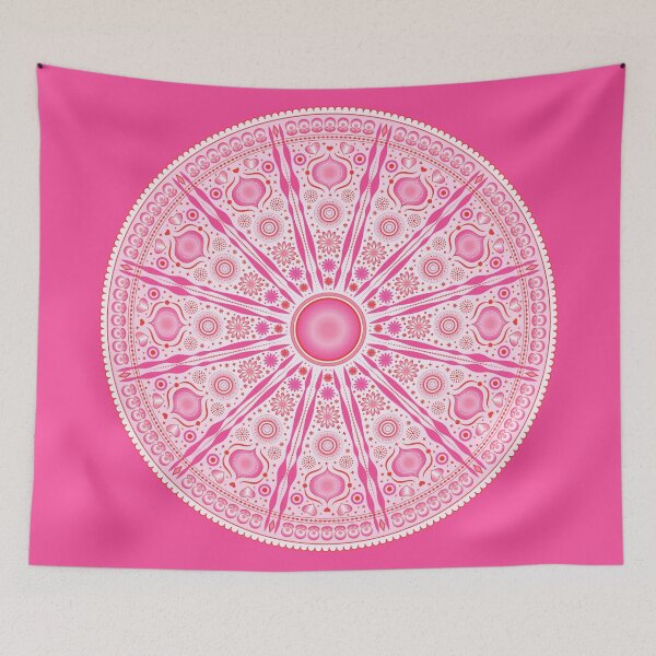 Item preview, Modern Pink Mandala designed and sold by Elsy's Art.