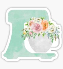Floral Mixer Vinyl Sticker Sticker