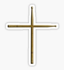 DRUM STICK religion Sticker