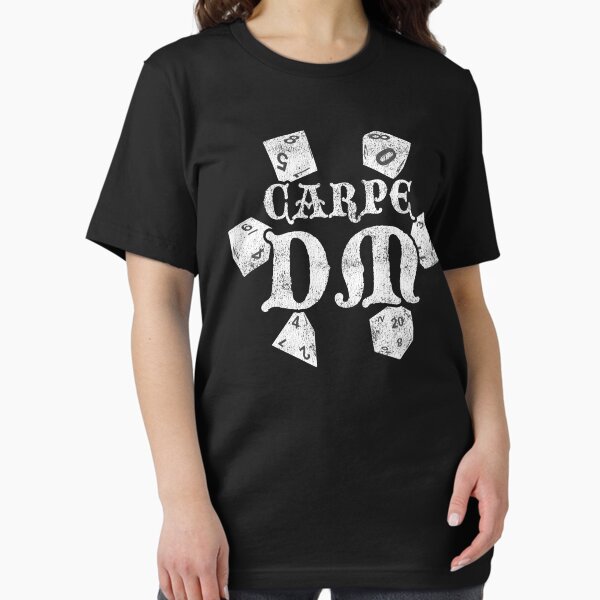 Item preview, Carpe DM Funny DND Shirt RPG Dungeon Boardgame designed and sold by Phaedra Jones.