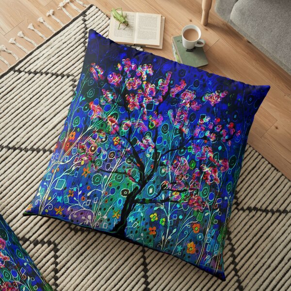 Night Spring Floor Pillow