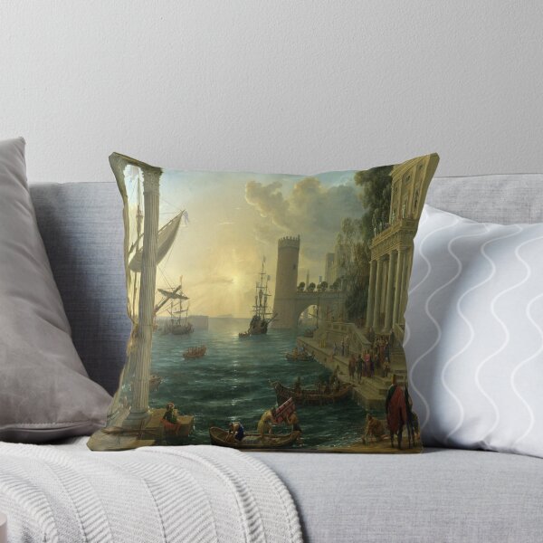 Item preview, The Embarkation of the Queen of Sheba-Claude Lorrain designed and sold by LexBauer.