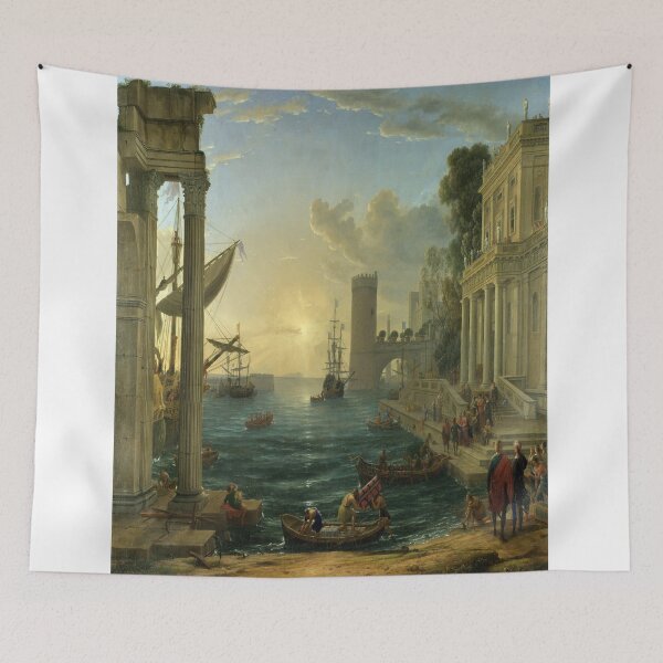 Item preview, The Embarkation of the Queen of Sheba-Claude Lorrain designed and sold by LexBauer.