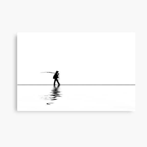 Vietnamese fisherman Canvas Print