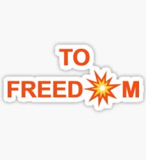 Zur Freiheit Sticker