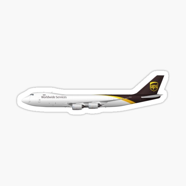 Boeing 747-8F - UPS Airlines Sticker
