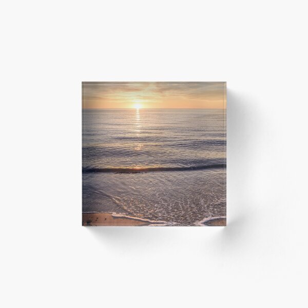 Solitude at Sunset V Acrylic Block