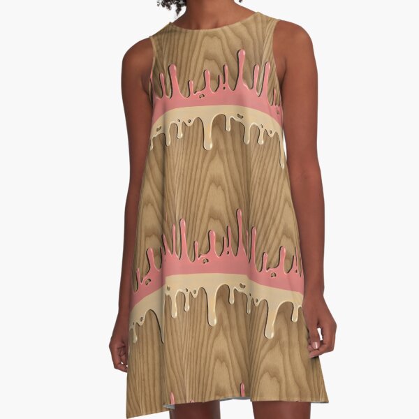 Melting A-Line Dress