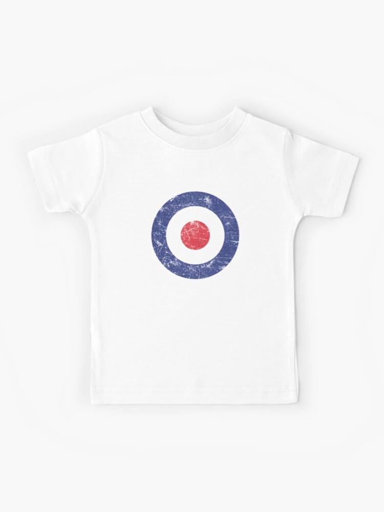 Distressed Target Bullseye British Raf Roundel T-Shirt Distressed Target Bullseye British Raf Roundel T-Shirt