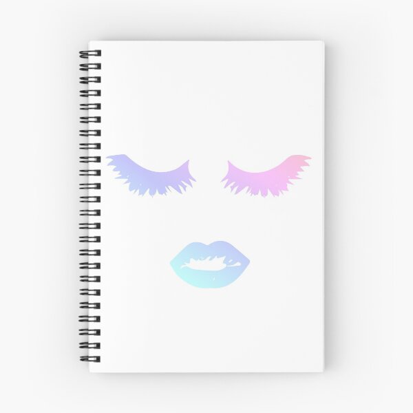Item preview, Edgy Rainbow Pastel Make-Up Eyelashes and Lips designed and sold by cbrink.