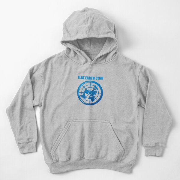 flat earth club hoodie