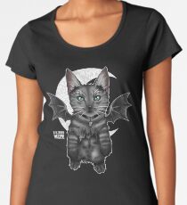 Bat Cat Women's Premium T-Shirt