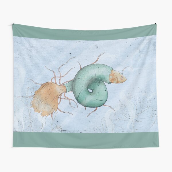 Coily Cod Tapestry