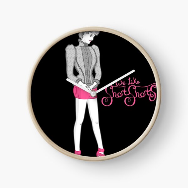 We Like Short Shorts Clock
