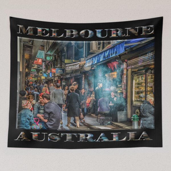 Item preview, Deckards Lane (poster on black) designed and sold by Ray's Photos & Art.