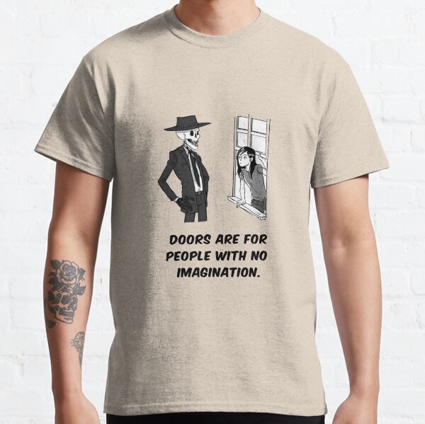 Skulduggery Pleasant Fanart - Doors Classic T-Shirt