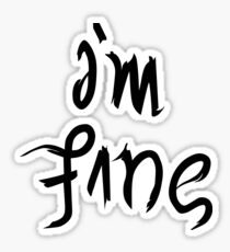 BTS - I'm Fine / Save ME Sticker