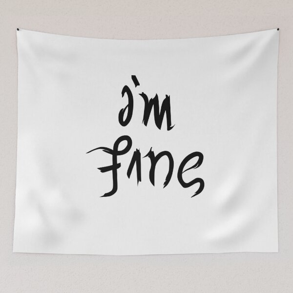 Item preview, I'm Fine / Save ME  designed and sold by Enami.