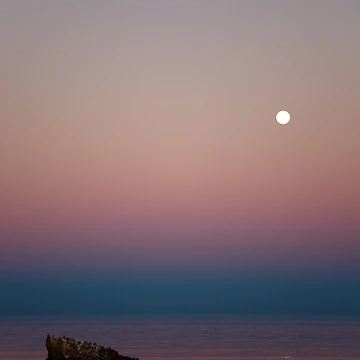 Artwork thumbnail, Two Rocks Sunset by Simon Blears