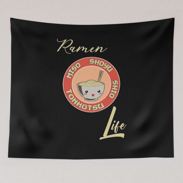 Item preview, Ramen Life Noodles Lover Vintage Retro Style designed and sold by Basti09.
