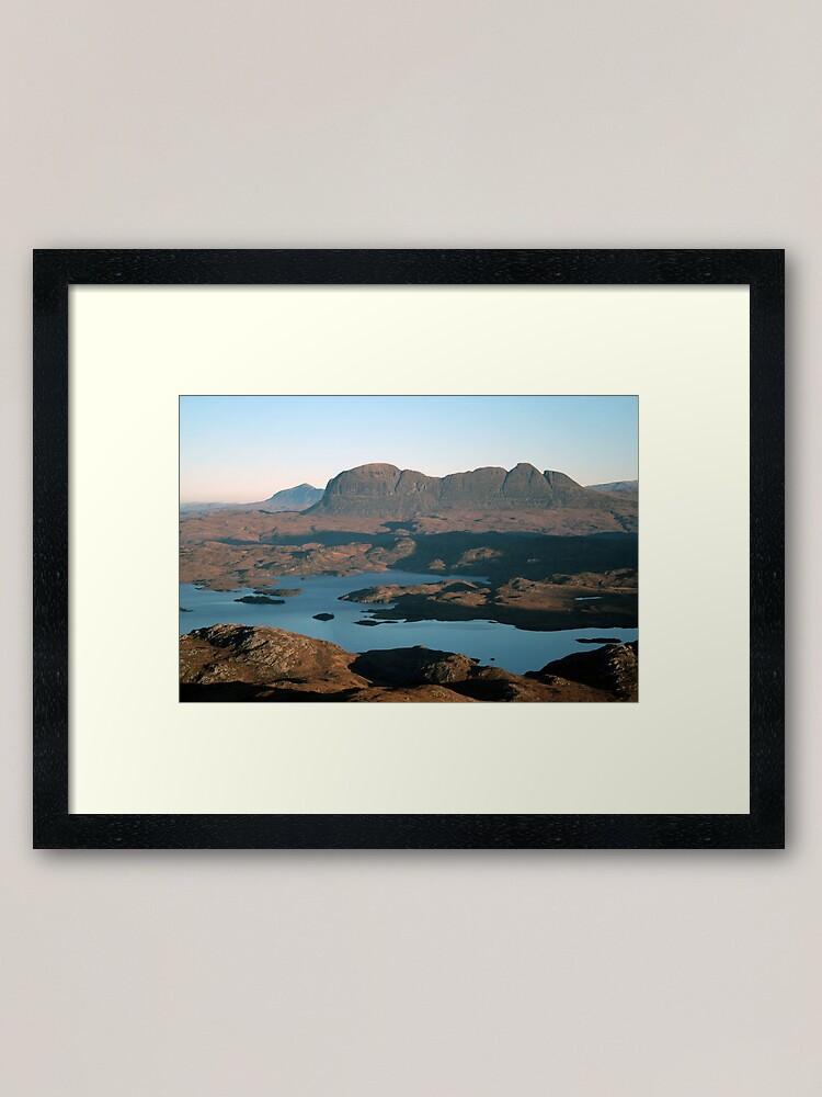 Alternate view of Suilven Framed Art Print
