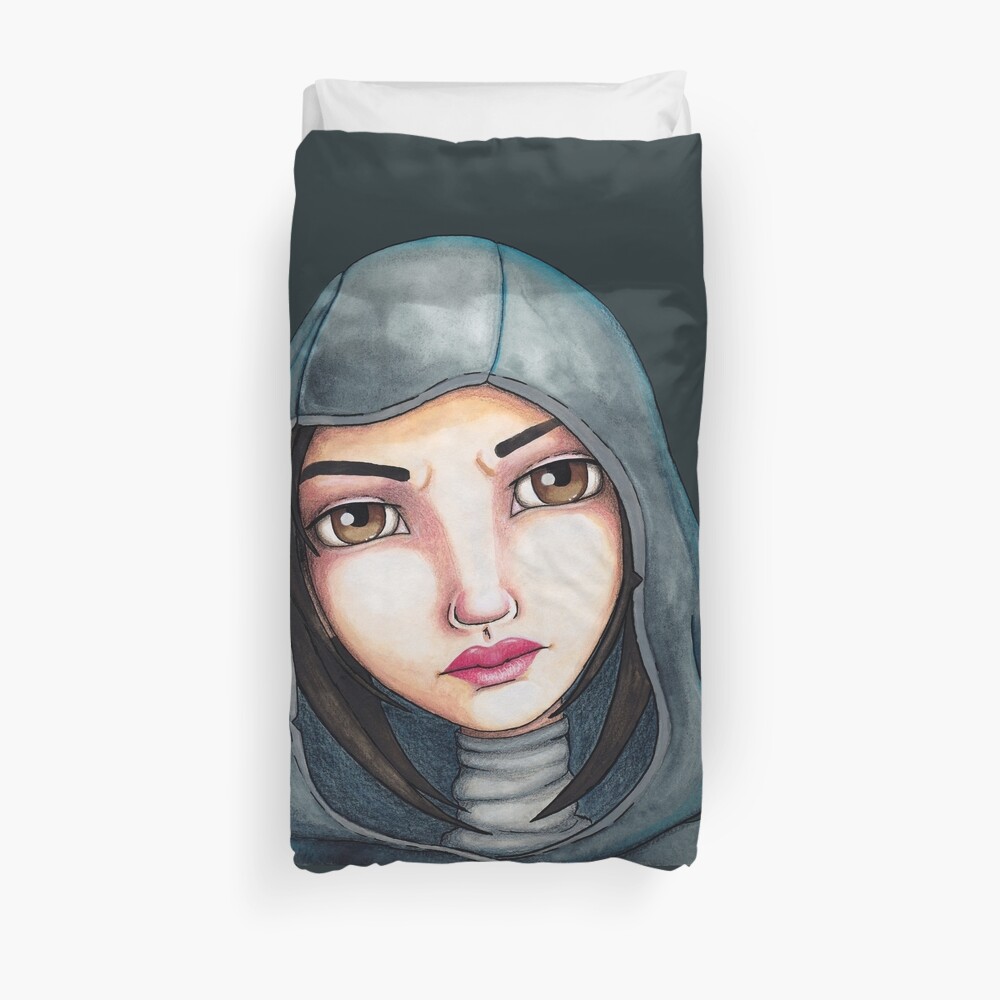 Fate (Watercolor Version) Duvet Cover