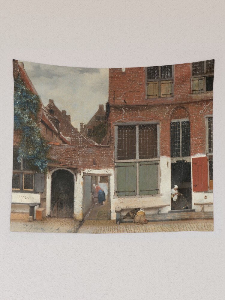 View of Houses in Delft known as The little Street Johannes