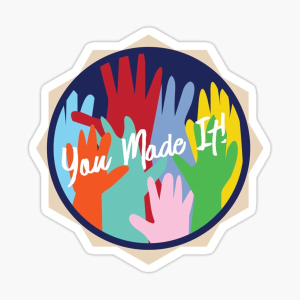 making it patch Sticker