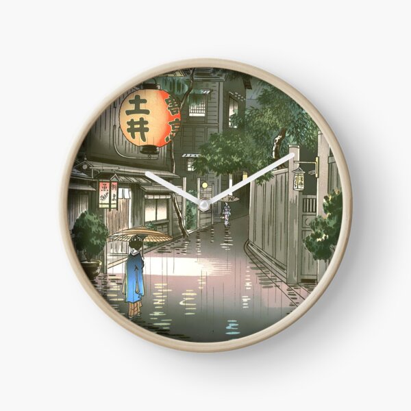 Item preview, Japanese Wall Art "Evening at Ushigome" 1939 Tsuchiya Koitsu designed and sold by Sintija BILIKA.