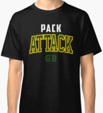 Camiseta clásica Pack Attack, Green Bay Football, Packer