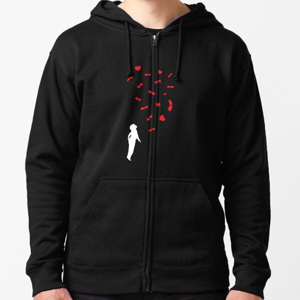 Drake tan lejos Gone Angel Sudadera con capucha y cremallera