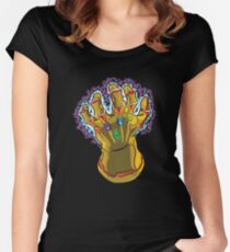 Infinity Gauntlet Women's Fitted Scoop T-Shirt