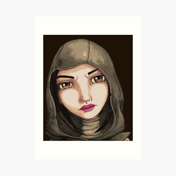 Fate (Digitized Version) Art Print
